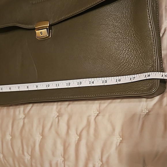 The Wanderers Travel Co "Pisa" Briefcase Full Grain Leather (from Australia) - Picture 13 of 16